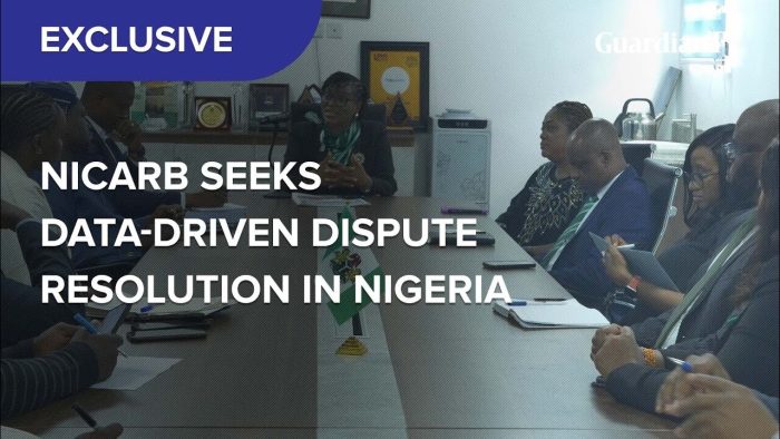 NICArb seeks data-driven dispute resolution in Nigeria