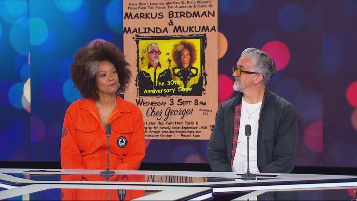 Love, laughter & algorithms: Comedy couple Markus Birdman & Malinda Mukuma light up Paris