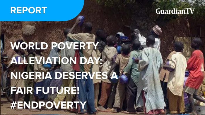 World Poverty Alleviation Day: Nigeria deserves a fair future!