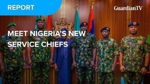 Meet Nigeria’s new service chiefs