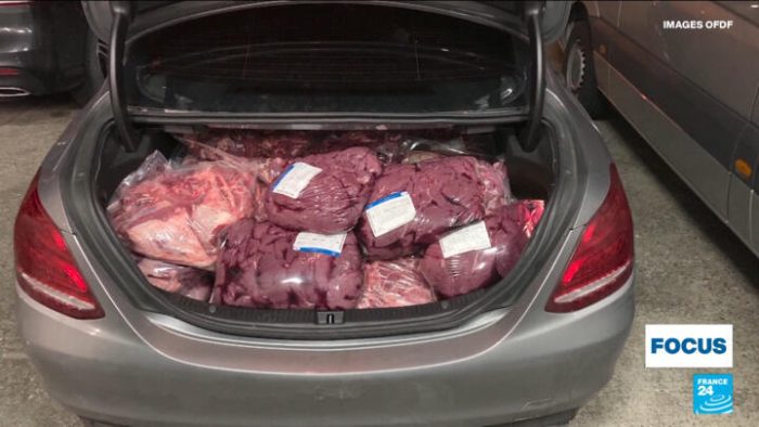 Police crack down on illegal meat smuggling from France into Switzerland