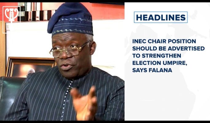 INEC chair position should be advertised to strengthen election umpire, says Falana