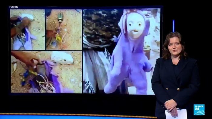 Did Israel leave behind booby-trapped dolls and food cans in Gaza?