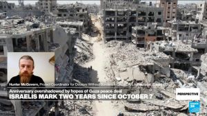 Aid worker back from Gaza City: ‘There was not a single minute of peace’