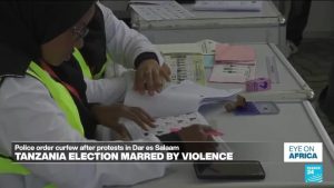 Protests erupt as Tanzania holds contentious election