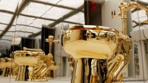 ‘America’ — Maurizio Cattelan’s gold toilet goes on sale