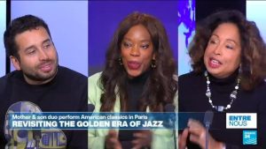 Mother and son duo perform American jazz classics in Paris