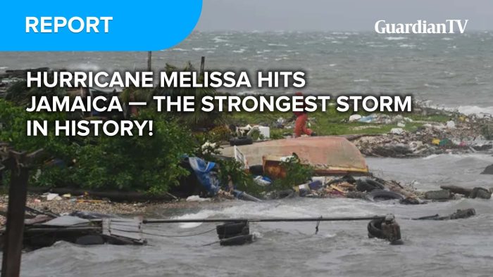 Hurricane Melissa hits Jamaica: The strongest storm in history!