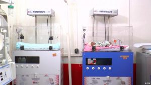 Solar-powered incubators save premature babies in Cameroon