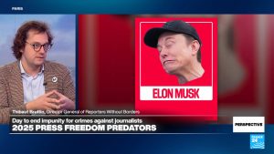 Reporters Without Borders head on group’s list of ‘press freedom predators’