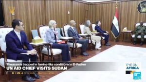 UN aid chief arrives in Sudan for a week-long mission