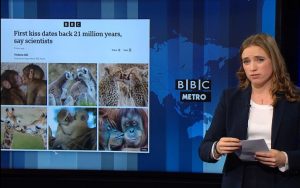 World’s first kiss traced back 21 million years