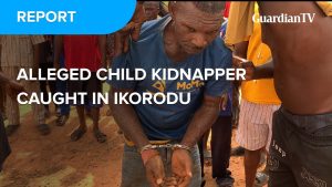 Alleged Child Kidnapper Caught In Ikorodu