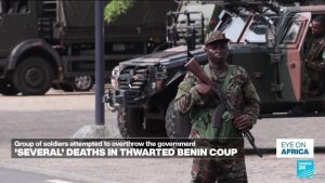 Benin government says short-lived coup left casualties on both sides