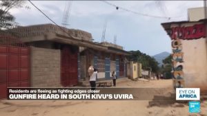 Fierce fighting in DR Congo as M23 advances towards Uvira