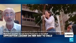 Machado to come out of hiding after missing Nobel ceremony