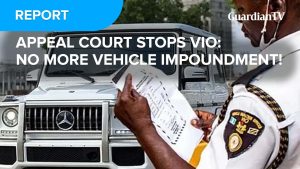 Appeal Court affirms judgment barring VIO from stopping, impounding vehicles
