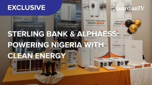 Sterling Bank & AlphaESS: Powering Nigeria with Clean Energy