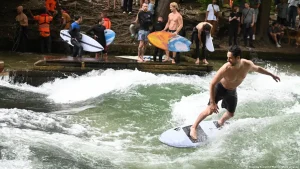 Surfing in Munich