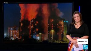 Hong Kong high-rise fire: misinformation targets firefighters and bamboo scaffoldings