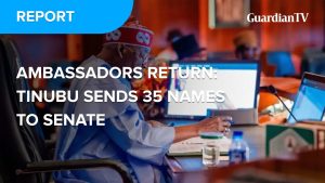 Ambassadors return: Tinubu sends 35 names to Senate