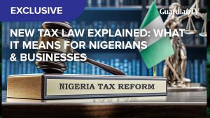 New Tax Law Explained: What it means for Nigerians and businesses