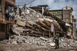 Multi-storey building collapses in Kenyan capital Nairobi