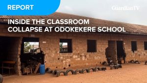 Inside the classroom collapse at Odó kékeré school