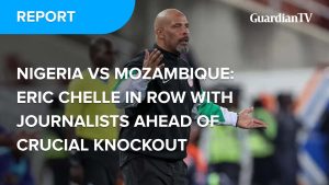 Nigeria vs Mozambique: Eric Chelle in row with journalists ahead of crucial knockout