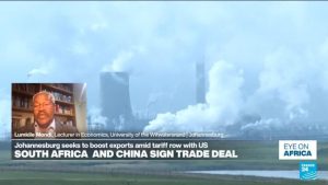 South Africa and China sign trade deal amid tariff row with the US