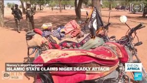 Islamic State group claims responsibility for deadly attack on airport in Niger’s capital