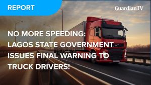 No more speeding: Lagos State Government issues final warning to truck drivers!
