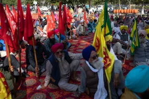 Indian farmers protest trade deal with US
