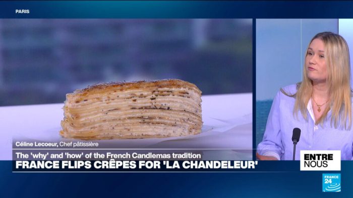 Why do we eat pancakes in France for La Chandeleur?