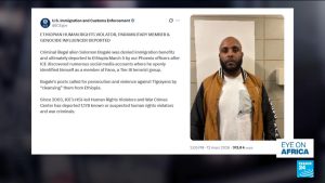 Ethiopian national linked to armed militia Fano deported by ICE