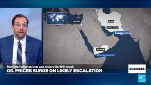 Oil rises, stocks fall as Iran war enters fifth week and further escalation looms