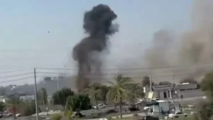 Video shows US Tomahawk missile strike next to bombed Iranian school