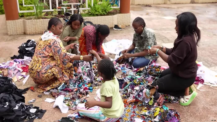 From waste to wonder: Women in the DRC upcycle textile trash