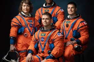 Artemis II astronauts get closer to the moon
