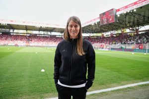 First female coach of top European men’s football team faces backlash