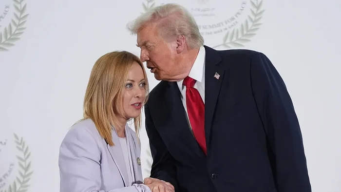 Italian papers united as PM Meloni faces off with Trump