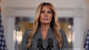 Melania Trump denies ties to Epstein in White House video