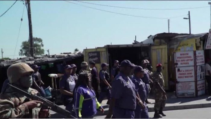 South Africa deploys military to Cape Town townships hit by crime