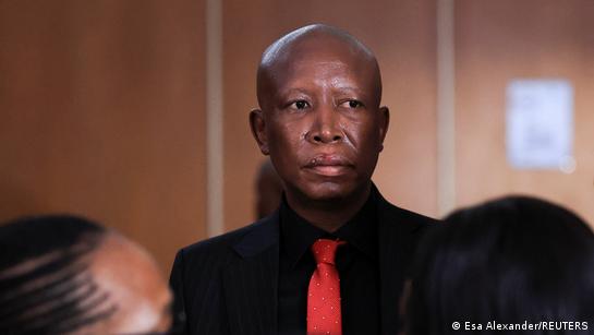 South Africa’s Malema sentenced to jail on gun charges