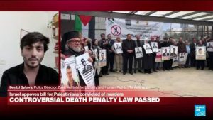 Death penalty law ‘a deep stain on the law books of the state of Israel’