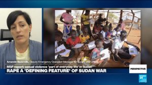 ‘The scale of sexual violence is horrific.’: MSF Amande Bazerolle