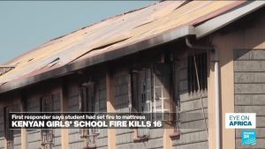 Fire rips through dormitory at girls’ school in Kenya