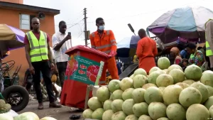 How a market in Lagos is powered by fruit waste