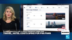 Travel costs soar for Champions League final