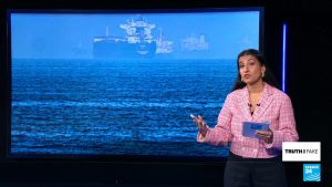 War of words: Trump, Iran trade claims of missile strikes in the Strait of Hormuz
